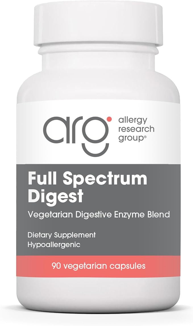Stop Bloating: ARG Full Spectrum Digest Vegan Enzymes | Don't Cry Age : Premium Supplements