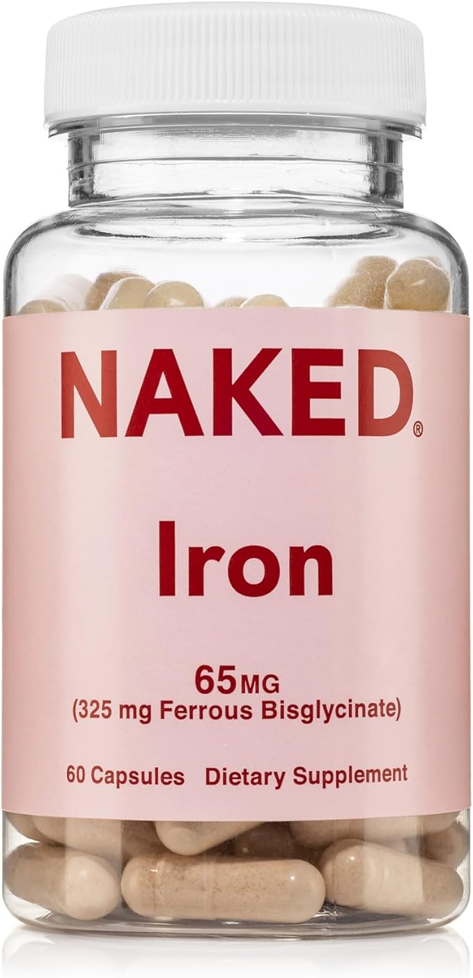 Boost Energy & Fight Fatigue with Naked Iron | Don't Cry Age : Premium Supplements