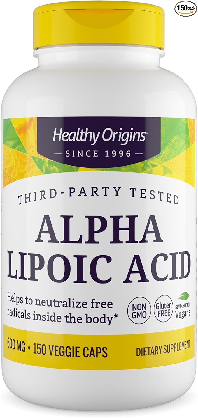 Reverse Aging: The Power of 600mg Alpha Lipoic Acid | Don't Cry Age : Premium Supplements