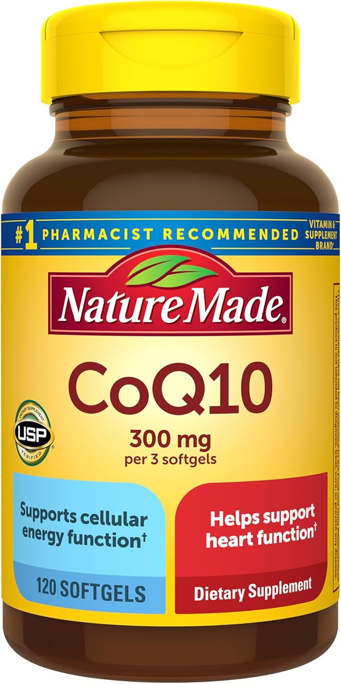 Nature Made CoQ10 300mg: Your Heart Health Hero | Don't Cry Age : Premium Supplements