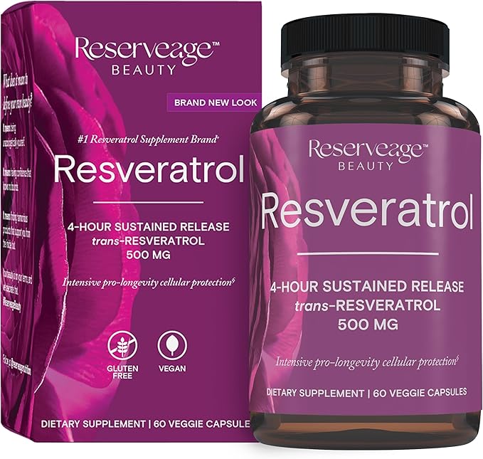 Reverse Aging: The Power of Resveratrol 500mg | Don't Cry Age : Premium Supplements