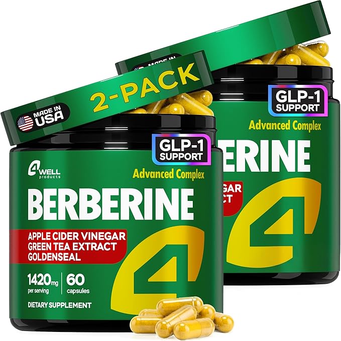 Natural GLP-1 Activator: Berberine & Goldenseal | Don't Cry Age : Premium Supplements
