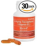 30 Capsules Myra E 400 IU Vitamin E by Unilab