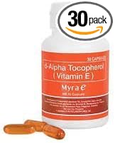 30 Capsules Myra E 400 IU Vitamin E by Unilab