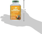 Amazing Grass Greens Blend Superfood Capsules: Super Greens with Organic Spirulina,Chlorella,Beet Root Powder,Digestive Enzymes & Probiotics,150 Capsules (Packaging May Vary),(Pack of 2)