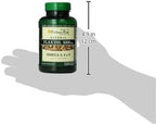 Puritan's Pride Premium Natural Flax Oil 1000 mg Omega-3, 6 & 9 Cold Pressed, 120 Softgels