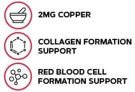 GNC Copper 2mg, Important for Iron Absorption, 100 Count