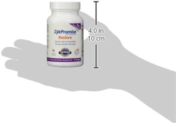 EyePromise Restore Eye Health Supplements - 60 Softgels, 30-Day Supply - Omega 3 Supplement for Aging Eyes with Lutein and Zeaxanthin, Fish Oil, EPA, DHA & Eye Vitamins and Nutrients