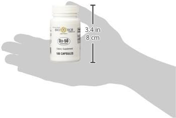 BioTech Pharmacal - D3-50 (50,000 IU) - 100 Caps (FFP)