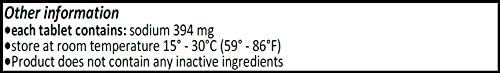 Sodium Chloride Tablets 1 gm, USP Normal Salt Tablets - 300 Tablets (1 Pack of 300 Tablets) by CitraGen Pharmaceuticals, Inc.