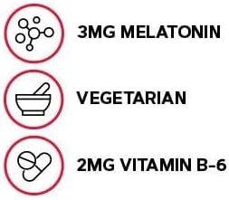 GNC Melatonin 3mg Supplement, Supports Restful Sleep, 120 Servings