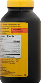 Nature Made Chewable Vitamin C 500 mg, Dietary Vitamin C Supplement for Immune Support, 150 Tablets, 150 Day Supply (Pack of 2)