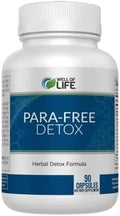Well of Life para-Free Detox: Immune Support & Natural Detox Blend with Zinc, Black Walnut, Wormwood, Goldenseal, Cranberry & Garlic. Synergistic Formula for Overall Wellness: 90 V Capsules