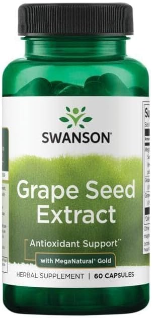Swanson Grape Seed EXT MEGANAT 60 CAPS