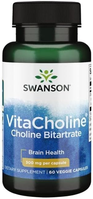 Swanson ULT VITACHOLINE 300MG 60 Veg CAPS