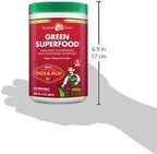 Amazing Grass Greens Blend Superfood: Super Greens Powder Smoothie Mix with Spirulina,Chlorella,Beet Root Powder,Digestive Enzymes & Probiotics,Berry,60 Servings (Packaging May Vary),(Pack of 2)
