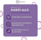 MRM Nutrition Digest-All Digestive Enzymes - Digestion and Absorption Support for Women & Men, Contains Enzymes and Herbs to Support Digestion, 100% Vegetarian & Gluten-Free - 50 Servings