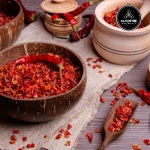 Red Chilli Powder 5lbs by Naturevibe Botanicals | Capsicum annuum | Non GMO & Gluten Free Whole Red Chilli Ground | Adds Flavor and Spice (80 ounces)