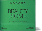 SAKARA Beauty Biome – Daily Synbiotic Supplement for Skin + Gut Health with Probiotic, Dermaval, Vitamins A, D, E, Antioxidants, Prebiotics & Enzymes – for Clear, Radiant, Hydrated Skin – 60 Capsules