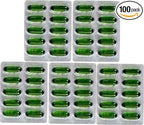 100 Evion Capsules Vitamin E For Glowing Face,Strong Hair,Acne,Nails, Glowing Skin 400mg by Merck