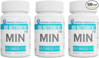 Systemic Formulas MIN #140 Multi Mineral Plus – 60 Capsules | Essential Mineral Complex for Daily Wellness, Cellular Replenishment & GeoMetal™ Keychain Pill Holder (Pack of 3)