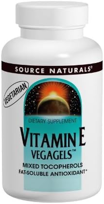 Source Naturals Vitamin E, 400 iu Fat-Soluble Antioxidant - 50 Tablets