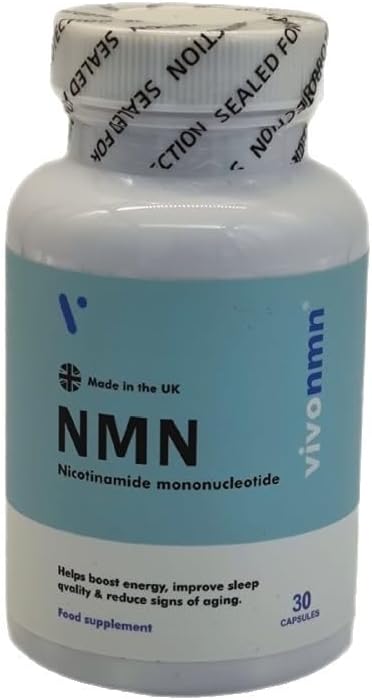 【2 Pack】 NMN 500mg Capsules – Nicotinamide Mononucleotide Supplement, 30 Servings, High-Purity Formula for Energy, Focus, Sleep & Healthy Aging – Non-GMO, Gluten-Free, 3rd Party Tested
