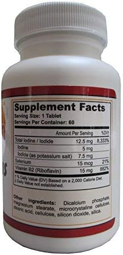 IOPlus by Pure Horizon Niacin-Free Iodine Supplement - 5 Bottles…