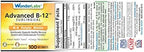 Wonder Laboratories Sublingual Vitamin B12 (1000 mcg), B6 (5mg), Folic Acid(400 mcg) & Biotin (25mcg) - Formulated with Methylcobalamin Vitamin B-12 (100 Tablets)