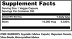 Amazing Formulas Biotin 10000 mcg Veggie Capsules | Vitamin B7 Supplement | Non-GMO | Gluten Free | Made in USA (200 Count | 3 Pack)