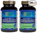 Green Pasture Blue Ice Royal Butter Oil Fermented Cod Liver Oil Blend 240