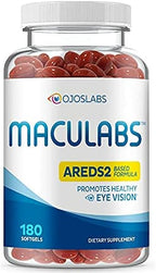 Eye Vitamins - AREDS 2 Based Formula - Eye Vitamin with Lutein & Zeaxanthin for Macular Health - Vision Supplements for Adults - 180 Softgels Support & Care for Eyes - Made in USA