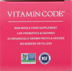 Garden of Life Vitamin Code Raw B-12-30 Capsules, 1,000mcg Whole Food B12 Methylcobalamin for Energy, Vegan Methylcobalamin Vitamin Plus Probiotics and Enzymes, Gluten Free Supplements (Pack of 6)