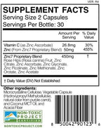 Zinc7: 7-in-1 Zinc Complex 50mg - Maximum Absorption for Immune Defense, Deep Sleep & All-Day Energy | Hormone Balance, Mental Focus & Metabolism Support | 60 Vegan Capsules