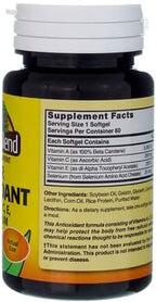 Nature's Blend Super Antioxidant Aces 60 Sgels
