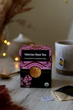 Buddha Teas Organic Valerian Root Tea - OU Kosher, USDA Organic, CCOF Organic, 18 Bleach-Free Tea Bags