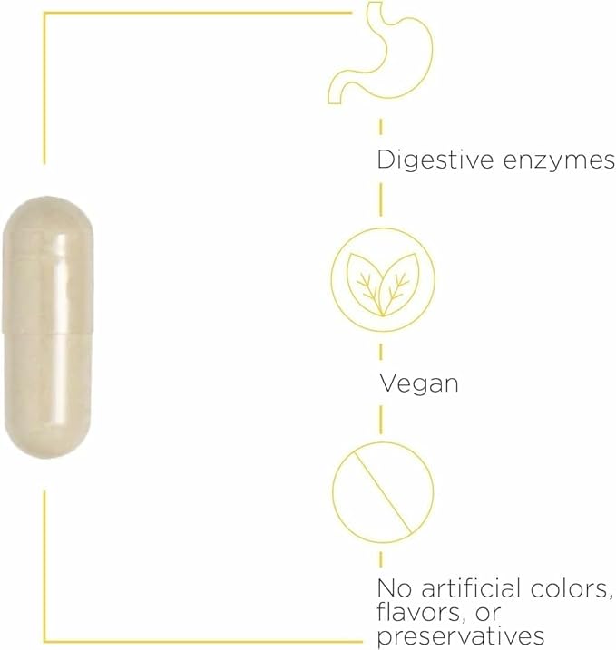 Integrative Therapeutics Similase - Digestive Enzyme Supplement for Adults - Supports Digestion and Assimilation of Nutrients* - Dairy-Free & Vegan - 90 Count (45 Servings)