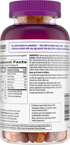 Centrum MultiGummies Gummy Multivitamin for Women, Multivitamin/Multimineral Supplement with Vitamin D3, B and Antioxidants, Assorted Fruit Flavor - 170 Count (Pack of 2)