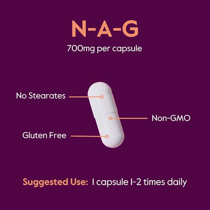 BESTVITE N-Acetyl Glucosamine (N-A-G) 700mg (240 Capsules)(120 x 2)