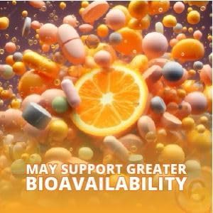 VITAMISAN Liposomal Vitamin C - 100 Capsules - High Absorption Ascorbic Acid - May Support Immune System & Collagen Reinforcement no GMO Powerful Antioxidant
