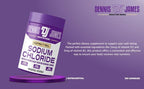 Dennis James Signature Series Sodium Chloride – 1000mg | 120 Capsules | Electrolyte Support, Hydration Balance & Muscle Function | Non-GMO | 120 Servings