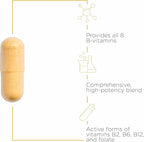 Integrative Therapeutics Active B-Complex - with Choline and Methyfolate - Cellular Energy, Immune Function & Heart Health Support with Vitamins B2, B6 & B12*- Gluten-Free - 120 Capsules (60 Servings)