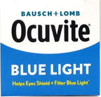 Bausch + Lomb Ocuvite Blue Light Eye Health – Mini Soft Gels with 25 mg Lutein + 5 mg Zeaxanthin – Eye Defense for Screen Time, Gamers, & Digital Device Users, 30 ct (Pack of 4)