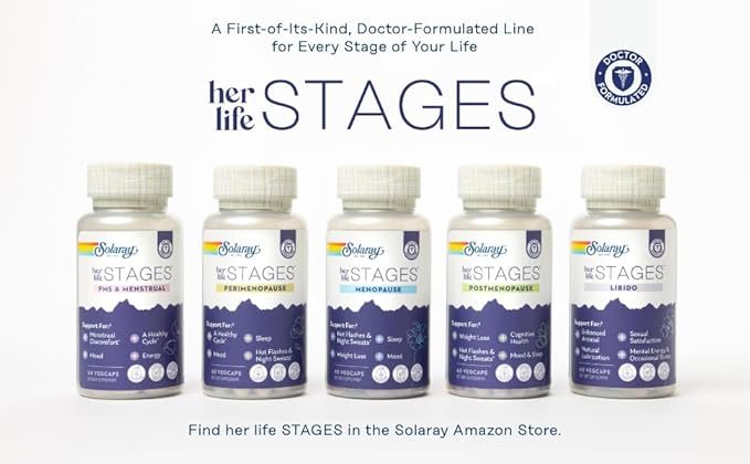 SOLARAY Liposomal Multivitamin for Women 50 Plus, Enhanced Absorption with Iron, Vitamin D, Vitamin C, B12, Biotin & More, Immune Support & Bone Health, Vegan, 30 Servings, 60 VegCaps