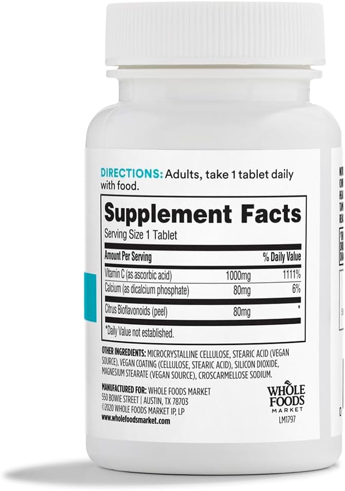 365 by Whole Foods Market, Vitamin C Complex High Potency, 50 Tablets