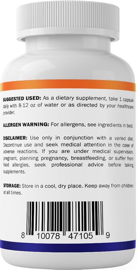 Vitamatic 2 Pack Apigenin 50mg - 120 Vegetarian Capsules - Bioflavonoid Support Prostate Health, Metabolism & Relaxation (Total 240 Capsules)
