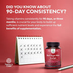 Red Yeast Rice with CoQ10 Supplement - Advanced Healthy Heart & Healthy Cholesterol Levels Formula for Men & Women - Red Yeast Rice Capsules with 1200mg per Serving and CoQ10-240 Count