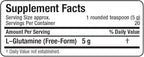 ALLMAX L Glutamine Powder 100g, Fermented L-Glutamine Powder Pure, Unflavored Glutamine Supplement for Gut Health, Recovery & Immune Support, Vegan, Gluten Free
