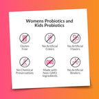 Intelligent Labs 2-in-1 Bundle of Kids’ Probiotics with Hydrolyzed Guar Gum and FOS + Women’s Probiotics (UTI Formula with Cranberry & D-Mannose), No Refrigeration Required, 2 Months Supply Per Bottle