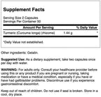 Swanson Full Spectrum Turmeric - Herbal Supplement Supporting Joint Health & Mobility - Natural Formula Supporting Digestive Health - (100 Capsules, 720mg Each)